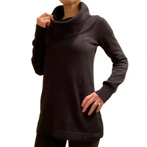 French Connection Cowl Neck Sweater | Black  | Size M
